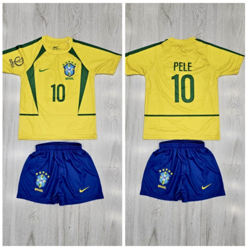 8173 Детски футболен комплект Brazil PELE 10